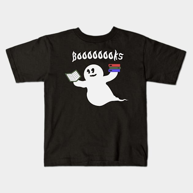 Boooooooks Kids T-Shirt by Nightgong